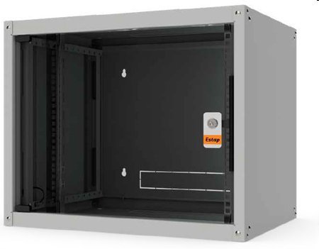 Legrand EVO- Nástenný 19" rack 9U, 600x450, nosnost 65 kg EVO9U6045