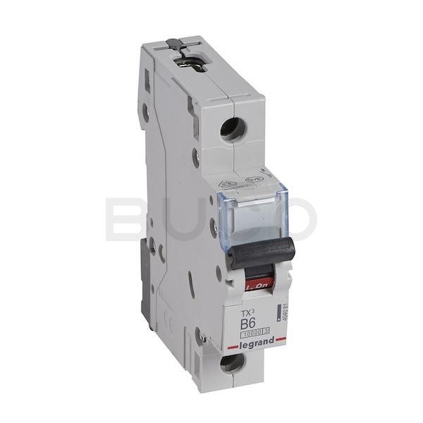 Legrand ISTIČ TX3 1P B6 10000A 404081