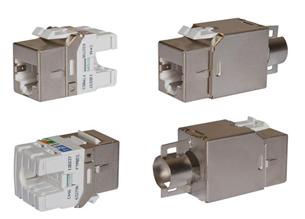 Legrand LINKEO keystone Cat6, STP, 180 stupnov. svork. typ 110, strieborny