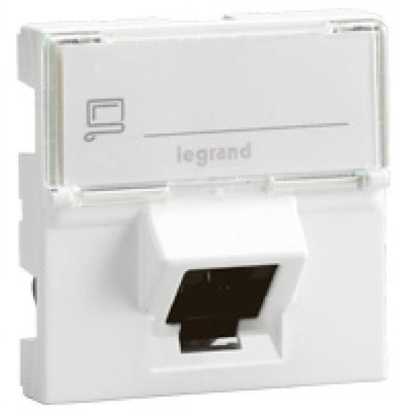 Legrand MOSAIC X RJ45 FTP CAT.6 U45° 2M 76505
