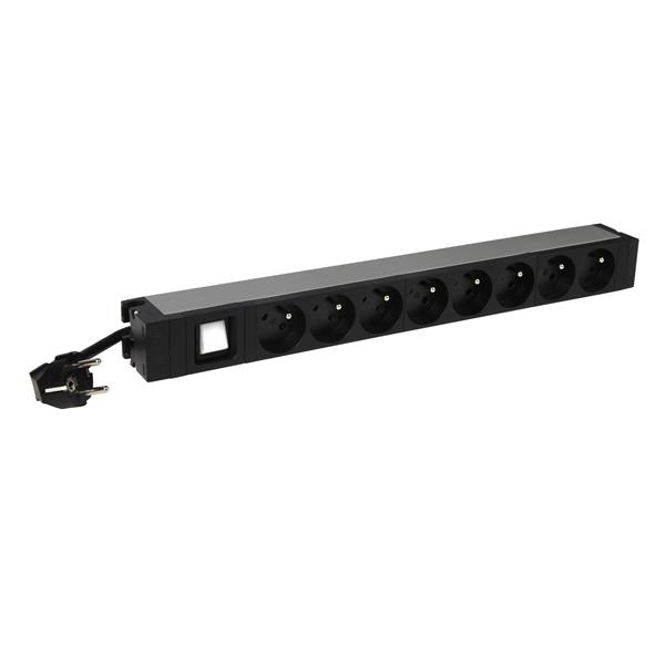 Legrand PDU NAPÁJACÍ BLOK 9X 230V S VYPÍNAČOM 646822
