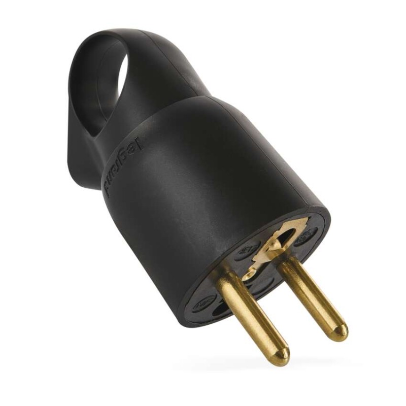 Legrand vidlica priama s úchytom, čierna 3245060501075