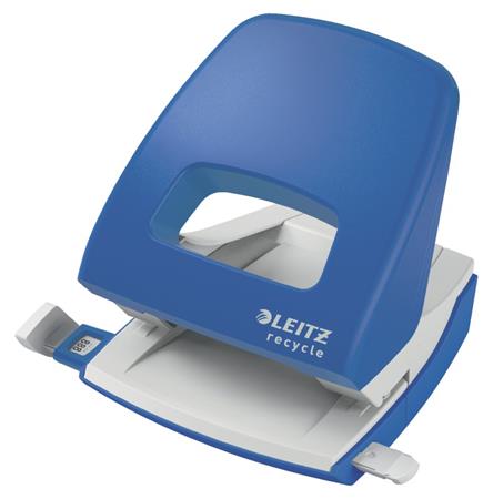 LEITZ Děrovačka NeXXt Recycle, CO2 neutrální, 30 listů, modrá 50030035
