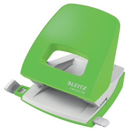 LEITZ Děrovačka NeXXt Recycle, CO2 neutrální, 30 listů, zelená 50030055
