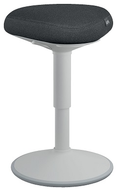 Leitz Ergo ergonomická balanční židle pro sezení, světle šedá 65440085