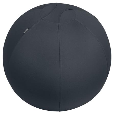 LEITZ Gymnastický míč na sezení Ergo s těžítkem proti odkutálení 65cm, tmv. šedý 65420089