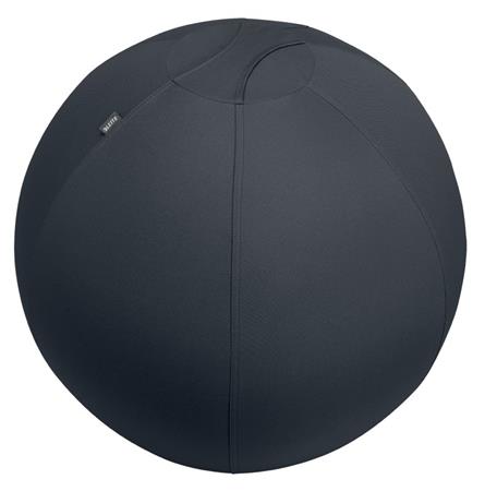 LEITZ Gymnastický míč na sezení Ergo s těžítkem proti odkutálení 75cm, tmv. šedý 65430089