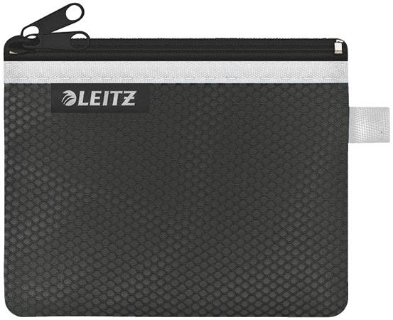 Leitz WOW dvojitá textilní kapsa, velikost S, černá 40110095