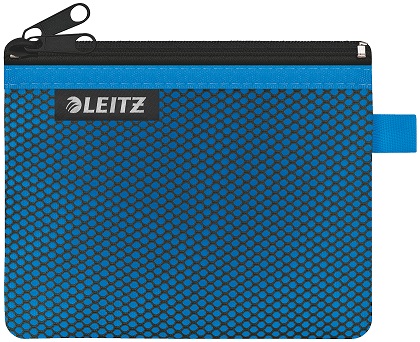 Leitz WOW dvojitá textilní kapsa, velikost S, modrá 40110036
