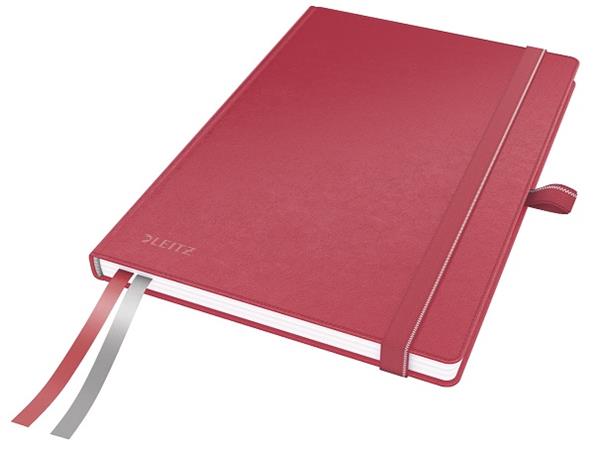 LEITZ Zápisník Complete, A5, linka, červená 44780025