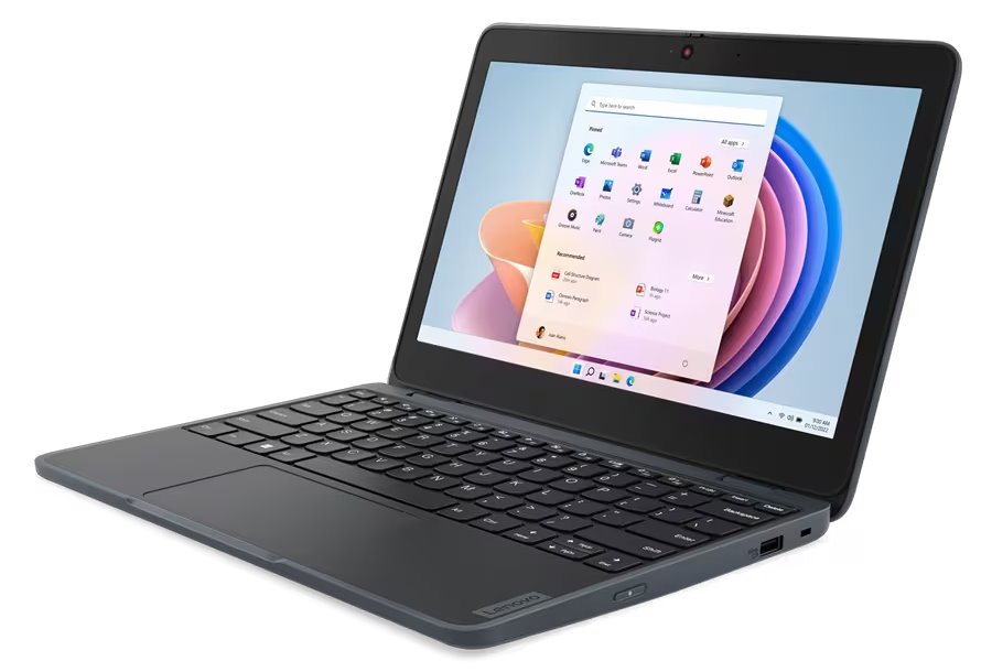 Lenovo 100w G4/ N100/ 4GB DDR5/ 128GB SSD/ Intel UHD/ 11,6"HD,matný/ W11P/ šedý 82VK0003CK