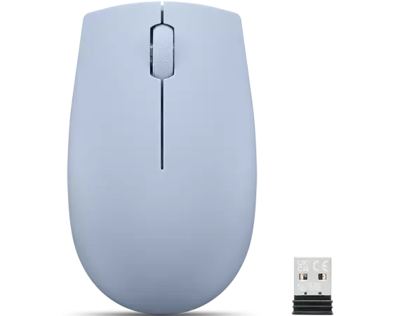 Lenovo 300/Cestovní/Optická/1 000 DPI/Bezdrátová USB/Frost Blue GY51L15679