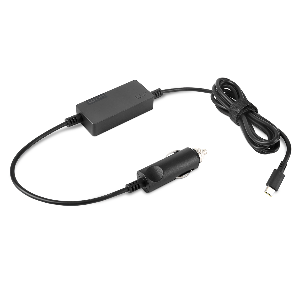 Lenovo 65W USB-C DC Travel Adapter 12/24V 40AK0065WW