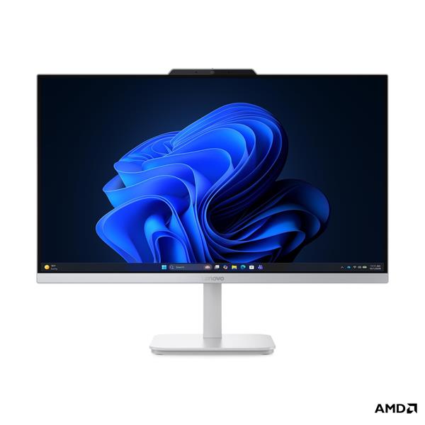 Lenovo A105 24 AIO Ryzen 5 40/16GB/SSD 1TB/23,8"/FHD/IPS/250nitů/60Hz/65W/bez OS/stříbrná F0JS0018CK