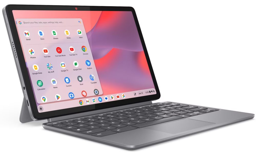 Lenovo Chromebook Duet/11M889/Kompanio 838/10,95"/WUXGA/T/8GB/128GB eMMC/Mali G57/Chrome/Gray/2R 83HH000XMC