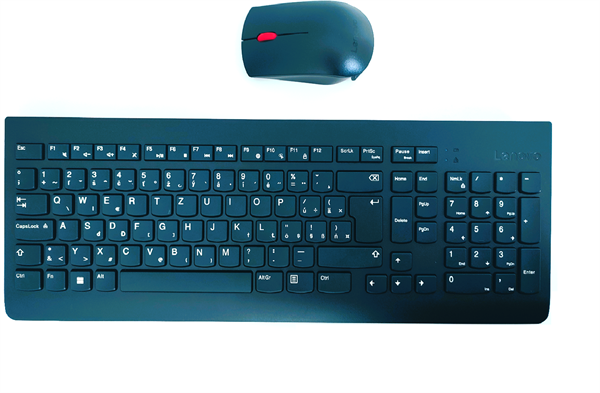 Lenovo Essential Wireless Keyboard and Mouse Combo Gen.2 - slovenska klavesnica & mys, AI 4X31R64483