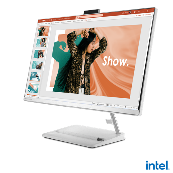 LENOVO IdeaCentre AIO 3 27IAP7-27" FHD IPS,i3-1220P,8GB,512SSD,HDMI,Int. Intel UHD,biela,cam,W11H,2Y CC F0GJ003HCK
