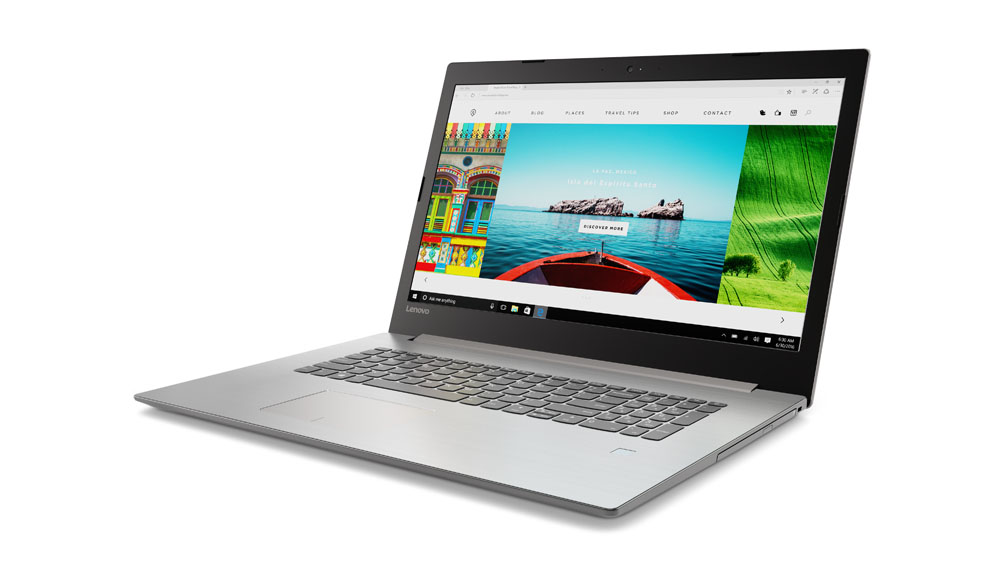 LENOVO IdeaPad 320-17 Intel i3-6006U 8GB 128GB SSD 17.3"HD+ AG Integr.graf. Win10 šedy 80XJ002TCK