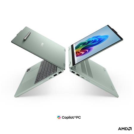 Lenovo IdeaPad 5 2-in-1 RyzenAI 7 445/Copilot+/16GB/SSD 512GB/14"/WUXGA/OLED/touch/600nitů/60Hz/Pero/WIN11 83UH003YCK