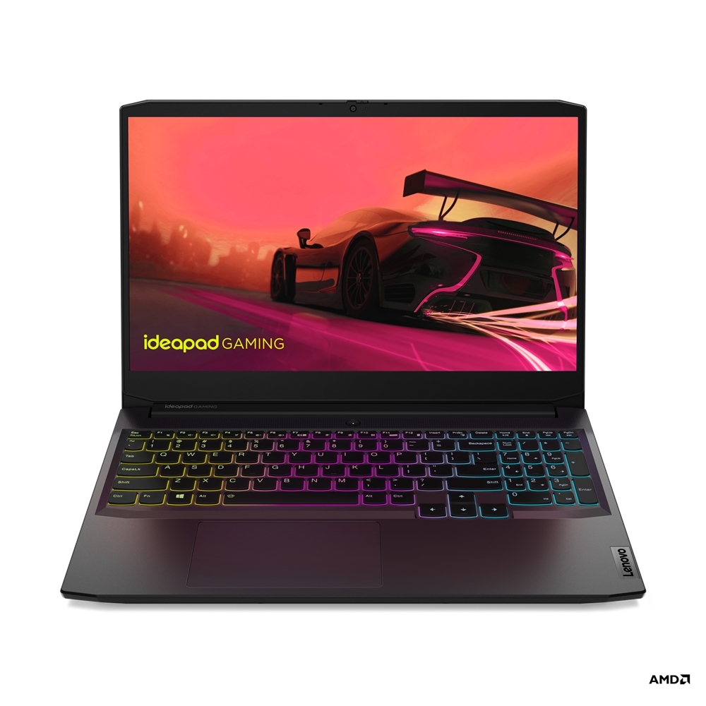 Lenovo IdeaPad Gaming 3 15ACH6 Ryzen5 5600H 16GB 512GB-SSD 15.6"FHD IPS AG RTX3050Ti-4GB DOS Black 82K201S9CK