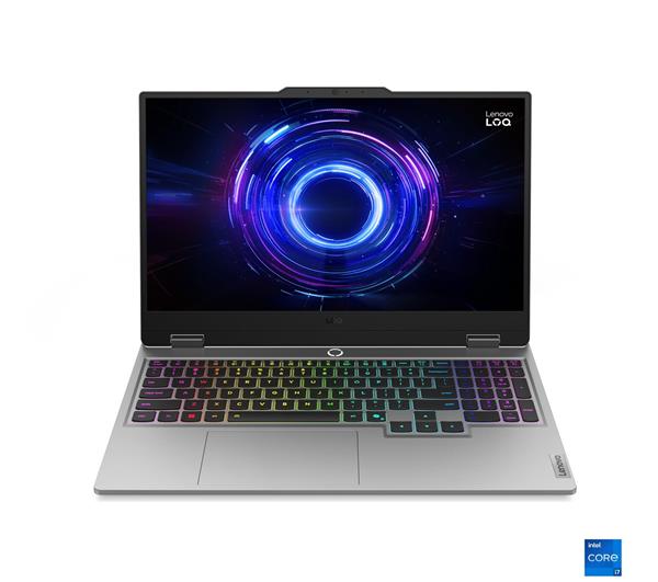 Lenovo IP LOQ 15IRX10, i7-13700HX, 15.6˝ 2560 x 1440, RTX 5060/8GB, 32GB, SSD 1TB, W11H, šedý, 2y CI 83JE00UNCK