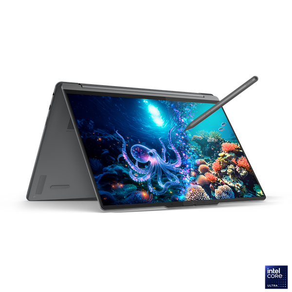 Lenovo IP Yoga 9 2in1 14ILL10, Ultra 7-258V, 14.0˝ 2880 x 1800/Touch, UMA, 32GB, SSD 1TB, W11H, šedý, 3y PS 83LC002BCK