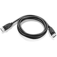 Lenovo - Kabel DisplayPort - DisplayPort (M) do DisplayPort (M) - 1.8 m - pro ThinkCentre M625; M71 0A36537