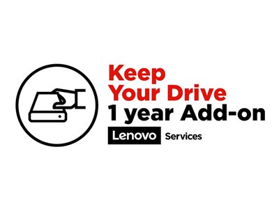 Lenovo Keep Your Drive Add On - Prodloužená dohoda o službách - 1 rok - pro ThinkPad A285; A485; L3 5PS0K18192