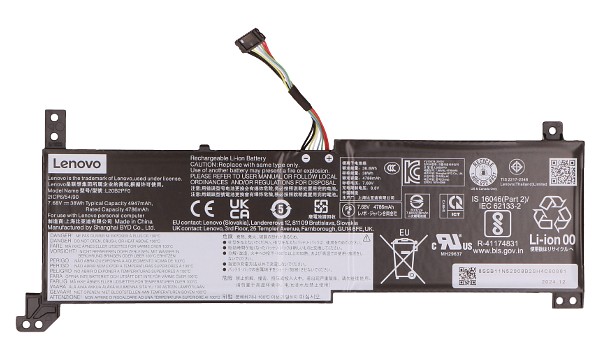 LENOVO L20B2PF0 ( 2 ?lánková Baterie ) do Laptopu 7,8V 4950mAh 5B11C94112