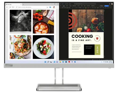 Lenovo/L24i-40/23,8"/IPS/FHD/100Hz/6ms/Gray/3R 67A8KAC3EU