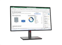 Lenovo LCD P27h-30 27'' IPS/2560x1440/6ms/HDMI/DP/USB-C/4xUSB-C/Výškově nastavitelný/Pivot/Vesa/black 63A1GAT1EU