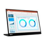 Lenovo LCD přenosný ThinkVision M14d 14" IPS LED/16:9/2240x1400/300NITS/700:1/6ms/2x USB-C/černá 63AAUAR6WL