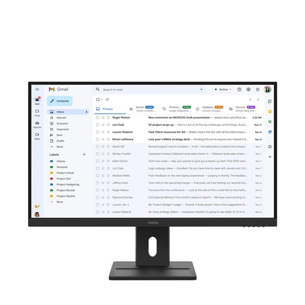 LENOVO LCD ThinkVision E27-40 - 27",IPS,16:9,1920x1080,178/178,4/6ms,300cd/m2,1500:1,HDMI,DP,VGA,VESA,PIVOT,3 64BCMAT4EU