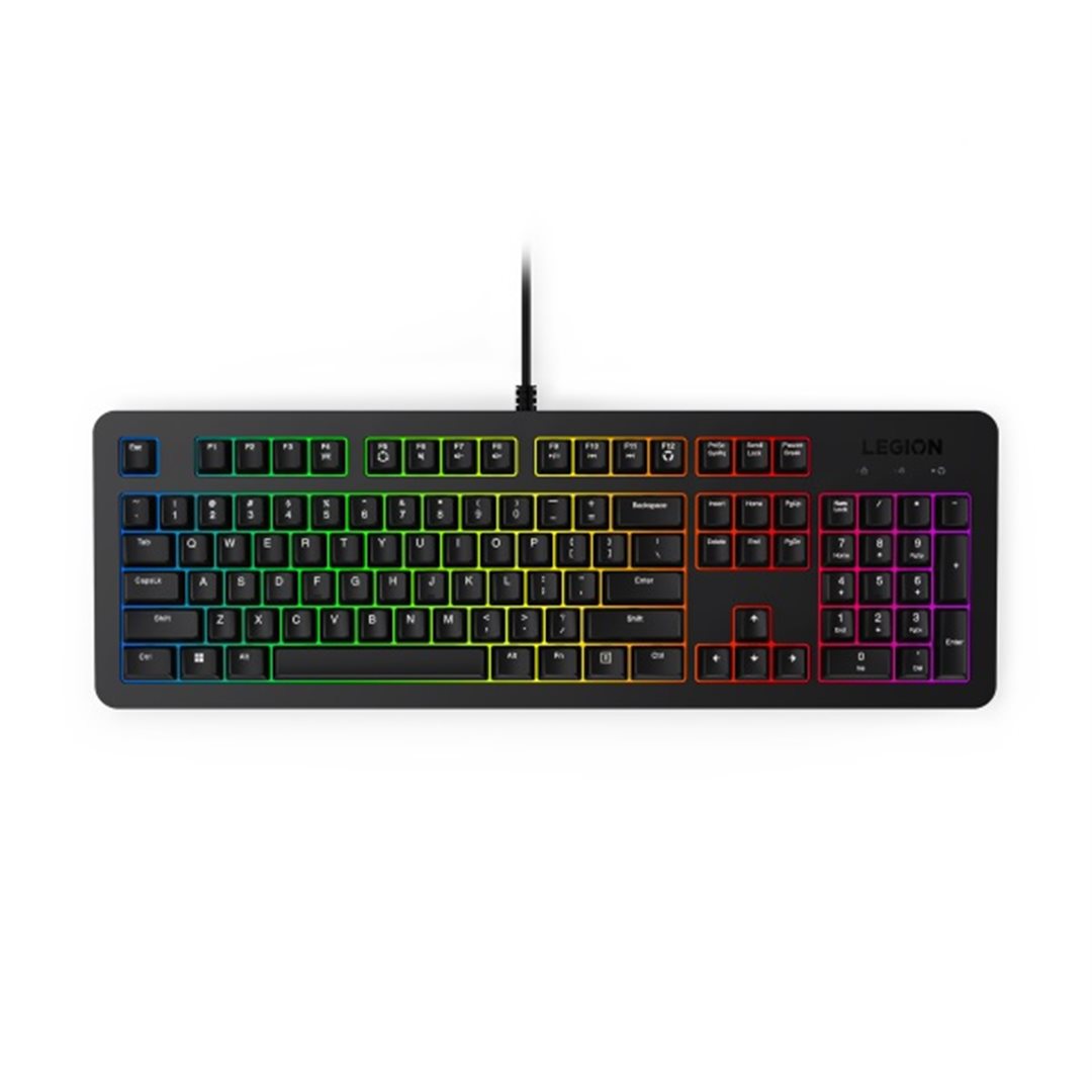 Lenovo Legion K300 RGB/Drátová USB/CZ-SK layout/Černá GY41N91871