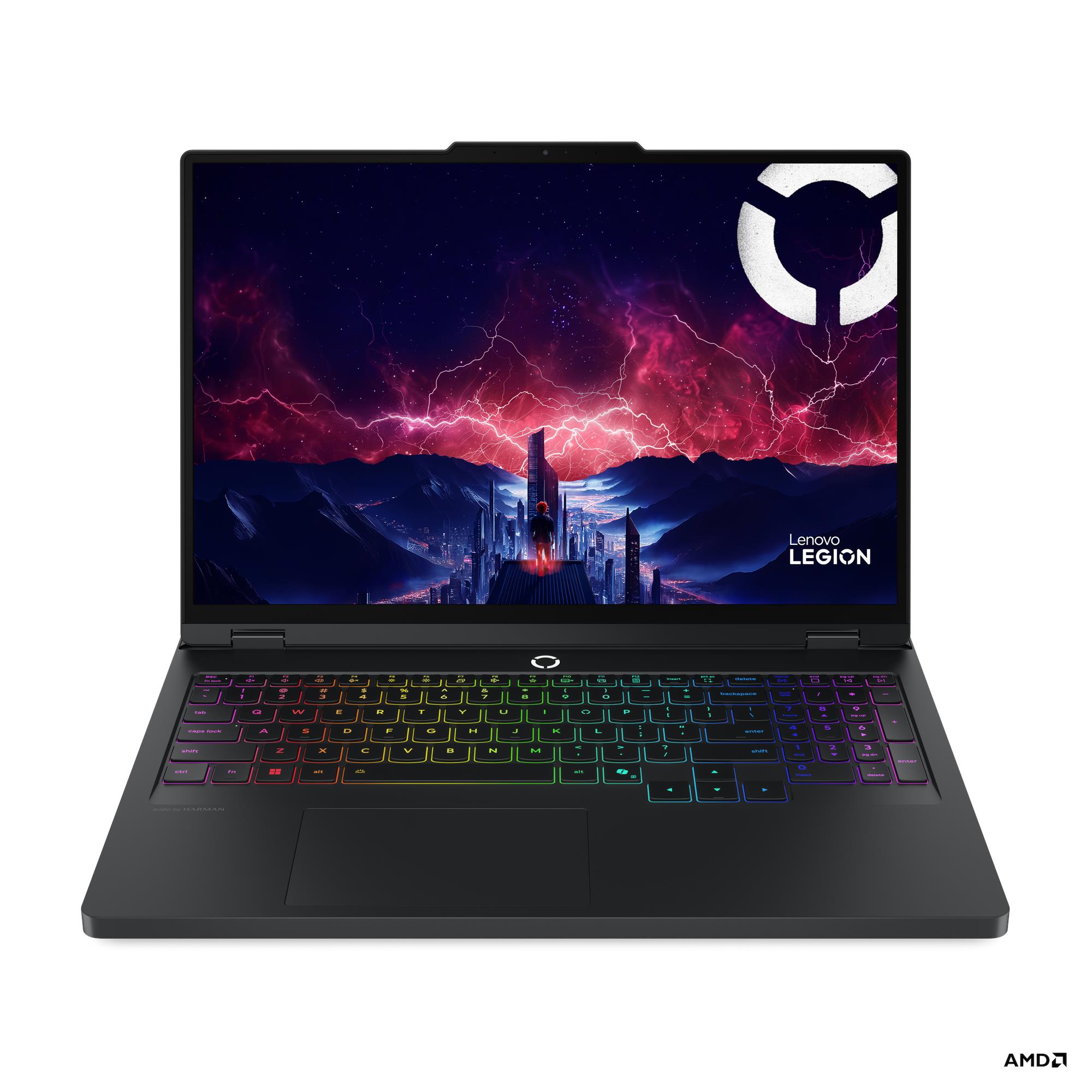 Lenovo Legion Pro 5 16ADR10 AMD Ryzen7 8745HX 32GB 1TB-SSD 16.0"WQXGA OLED GL RTX5060-8GB Win11Home Black 83LT009RCK