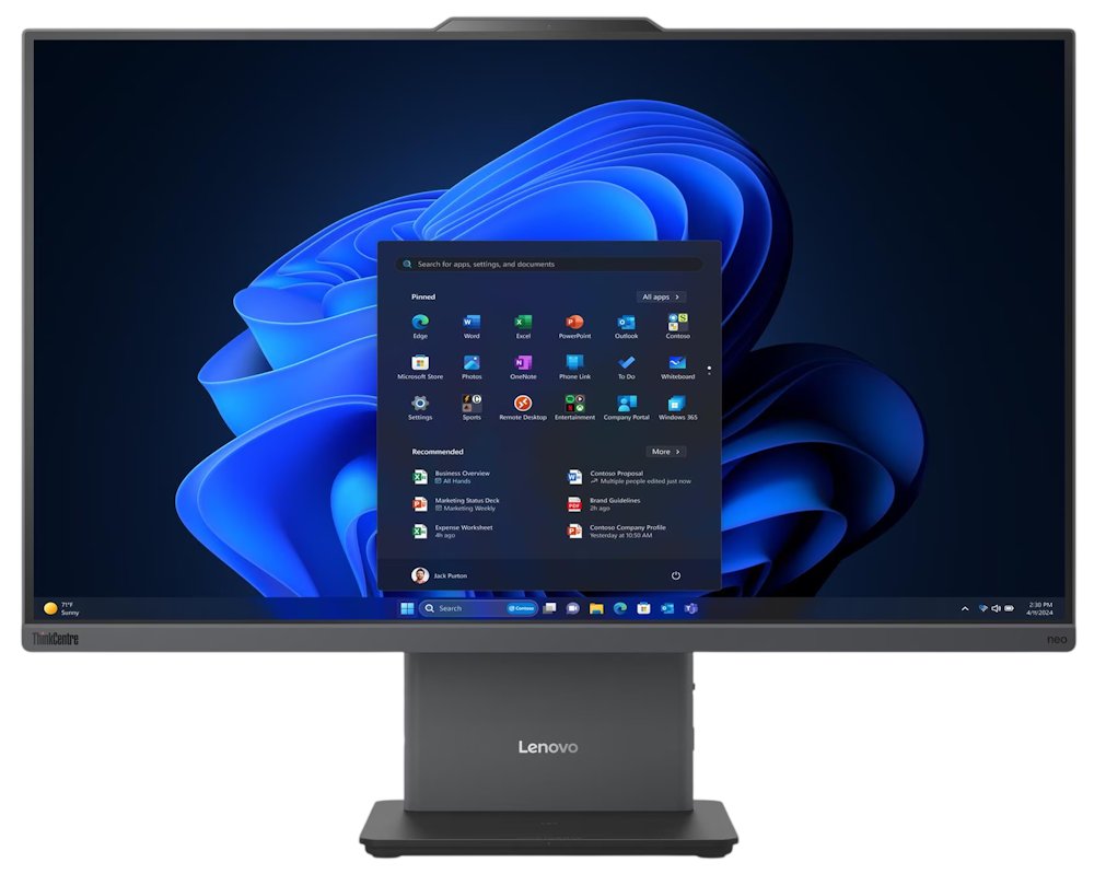 Lenovo Neo 50a 24 Gen 6/ AIO/ Ultra 5 226V/ 16GB DDR5/ 512GB SSD/ Intel Graphics/ 23,8"FHD,matný/ Bez OS/ kbd 13QH000BCK