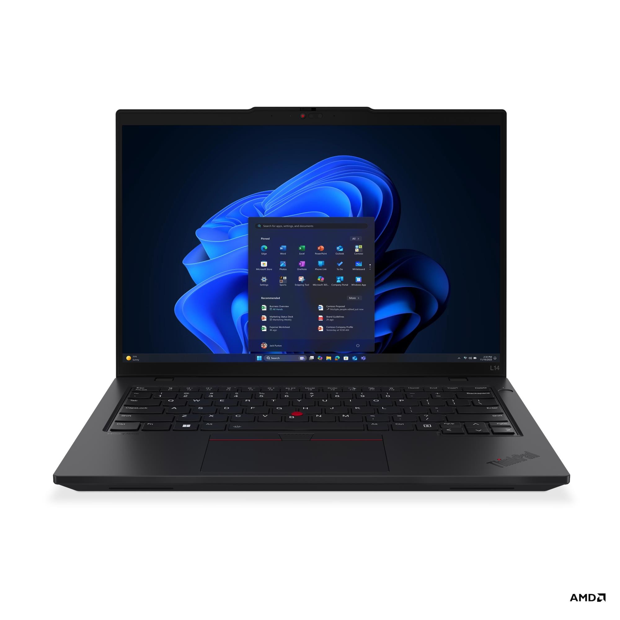 LENOVO NTB ThinkPad L14 Gen 6 - Ryzen™ 5 PRO 215, 14" WUXGA IPS,16GB,512GB,HDMI,Radeon™ 740M,W11P,3Y Onsite 21S80004CK