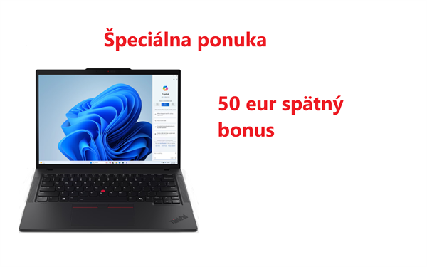 LENOVO NTB ThinkPad T14 Gen 5 - Ultra 7 155U,14" WUXGA IPS,32GB,1TSSD,HDMI,Int. Intel,W11P,3Y Premier 21ML003QCK