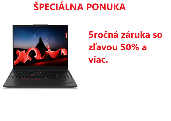 LENOVO NTB ThinkPad T16 Gen 3 - Ultra 5 125U,16" WUXGA IPS,16GB,512SSD,HDMI,Int. Intel,W11P,3Y Premier 21MN0050CK