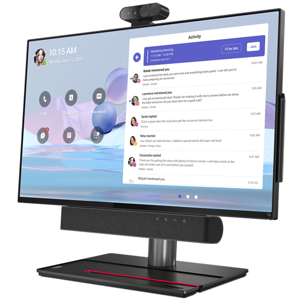 LENOVO PC ThinkSmart View Plus - QCS8250,27" FHD Touch,8GB,128SSD,Wifi,Android 10 12CN0002EU