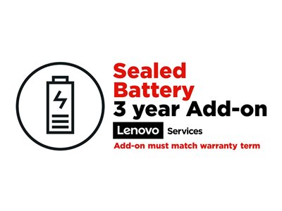 Lenovo Sealed Battery Add On - Výměna baterie - 3 let - pro ThinkPad P1; P1 (2nd Gen); P40 Yoga; P4 5WS0V07085