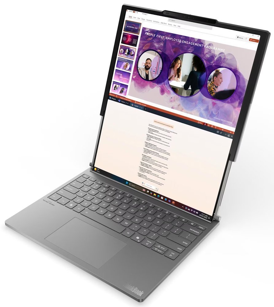 Lenovo ThinkBook Plus G6 Rollable/ Ultra 7 258V/ 32GB DDR/ 1TB SSD/ Intel Arc/ 14"/16.7"OLED/ W11P/ šedý 21TR000KCK