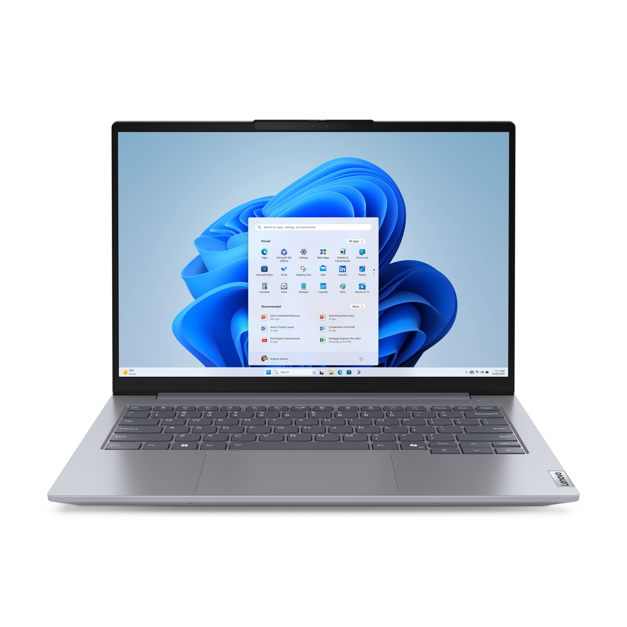 Lenovo ThinkBook14 G7 Ryzen 5 7535HS/16GB/512GB SSD/14" WUXGA/3yOnsite/Win11 Pro/šedá 21MV0018CK