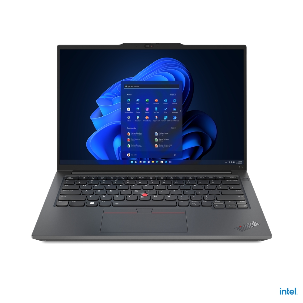 Lenovo ThinkPad E/E14 Gen 5 (Intel)/i5-1335U/14"/WUXGA/8GB/512GB SSD/UHD/W11P/Black/3R 21JK000CCK