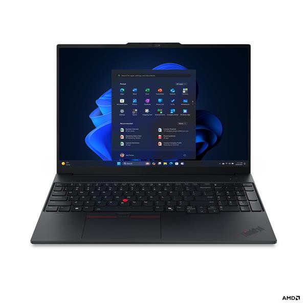 Lenovo ThinkPad E/E16 Gen 3 (AMD)/R7-250/16"/WUXGA/32GB/1TB/AMD int/W11P/Black/3R 21ST0022CK