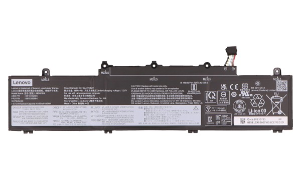 Lenovo ThinkPad E14 Gen 2 20T6 Baterie do Laptopu 11,1V 4050mAh 5B10X02603