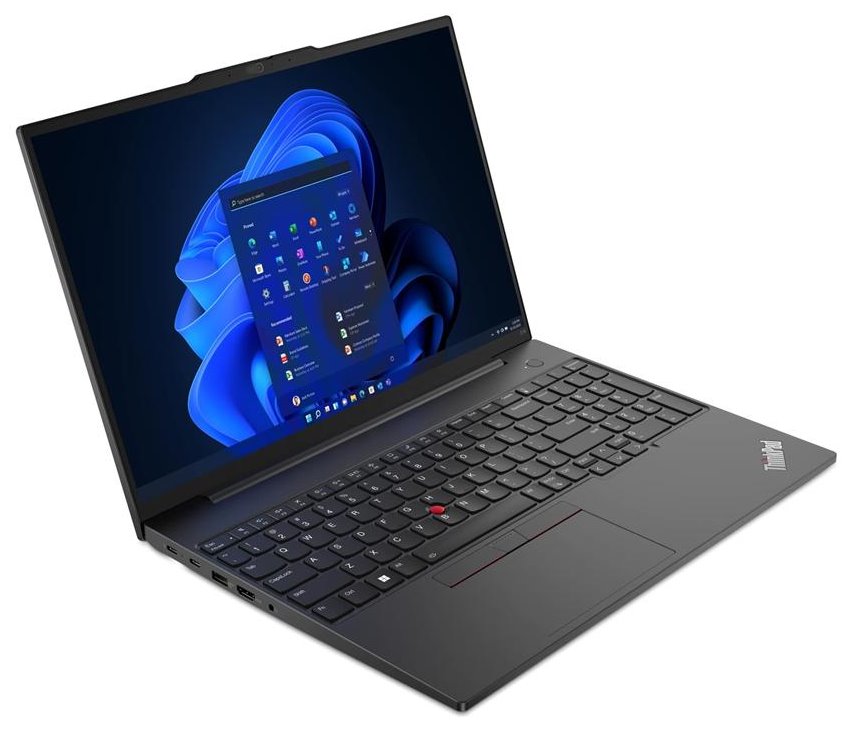 Lenovo ThinkPad E16 Gen1 R7-7730U/16"/FHD/16GB/512GB SSD/AMD int/W11P/Black/3R 21JT000JCK