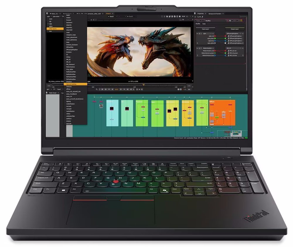 Lenovo ThinkPad P/P16 Gen 3 (Intel)/U9-275HX/16"/3200x2000/T/96GB/2TB/RTX 5000/W11P/Black/3R NBD 21RQ000QCK