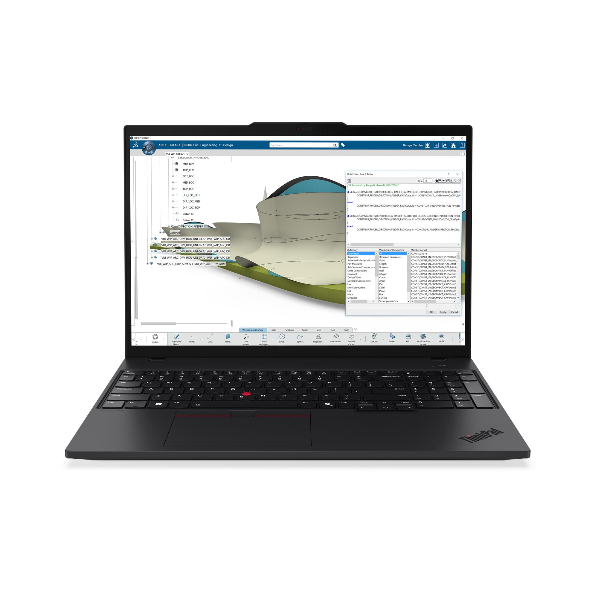 Lenovo ThinkPad P/P16s Gen 4 (AMD)/AI7PRO-350/16"/WUXGA/64GB/1TB/AMD int/W11P/Black/3R 21QR0038CK