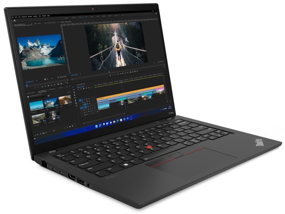 Lenovo ThinkPad P14s Gen4 R7 Pro 7840U/14"/2880x1800/64GB/2TB SSD/AMD int 780M/W11P/Black/3R 21K5000DCK